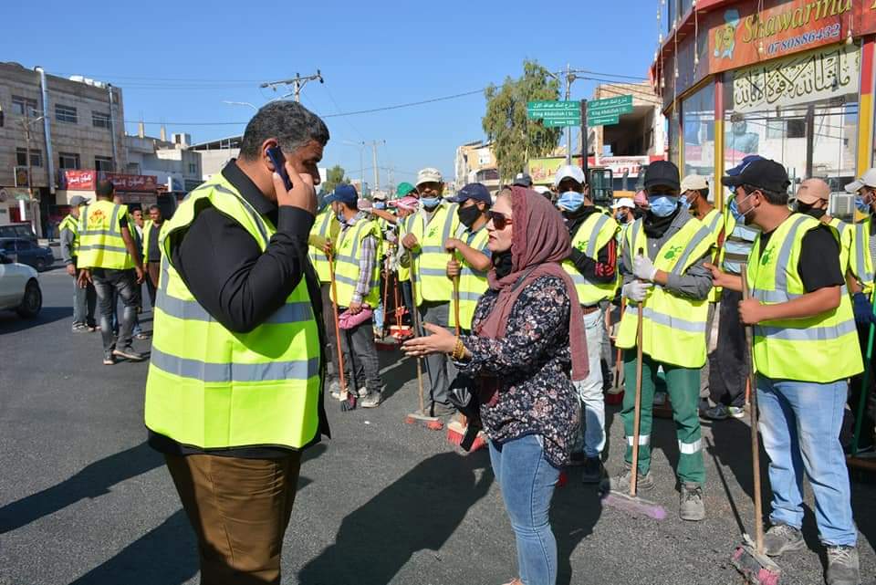 سهام الحوامدة رئيس قسم الاعلام والعلاقات العامة في بلدية المفرق الكبرى .. أيقونة متميزة 