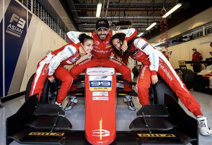 خالد وآمنة وحمدة القبيسي يشاركون في منافسات بطولة الفورمولا الآسيوية الإقليمية تحت راية فريق أبوظبي للسباقات من بريما