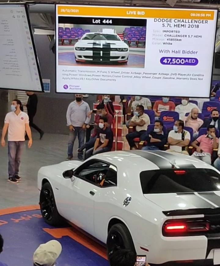 بايونير للمزادات تستضيف أولى جلساتها المباشرة في عام 2022 لتلبية الزيادة الكبيرة في الطلب على السيارات المستعملة في الإمارات