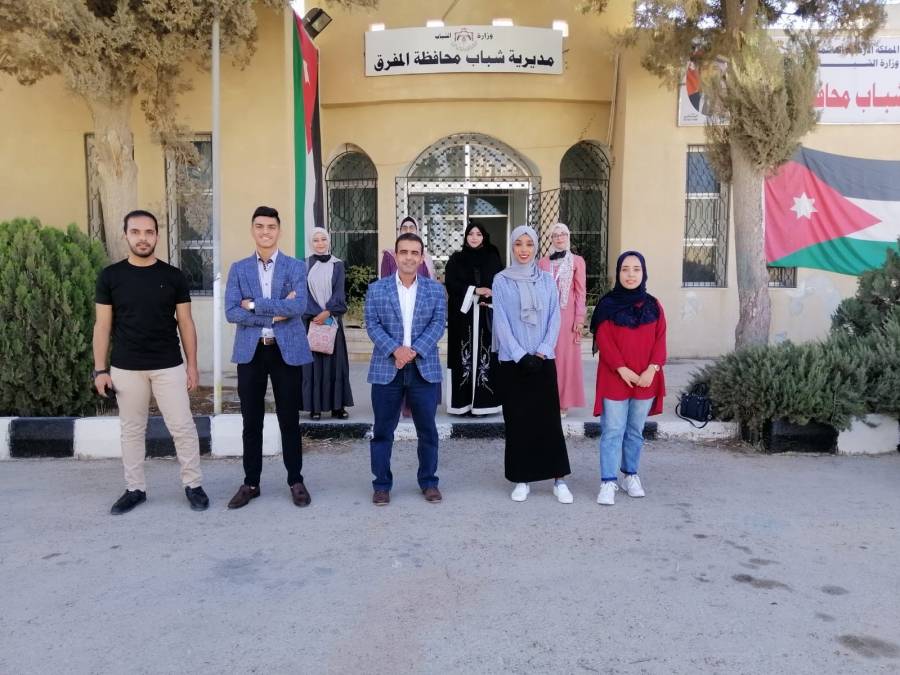 استمرار حملة الك وفيد في محافظة المفرق