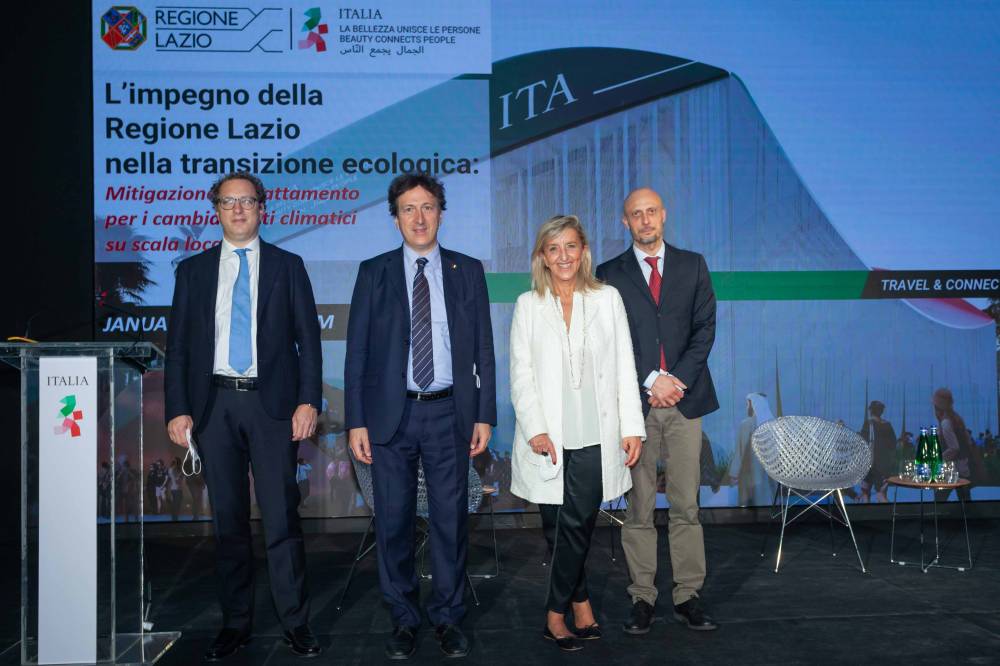 إقليم لاتسيو يؤكد التزامه في التحول البيئي في إكسبو 2020 دبي