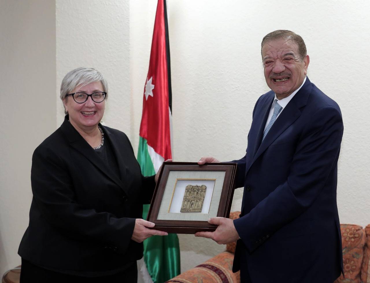 الدغمي يلتقي سفيري مصر وكندا