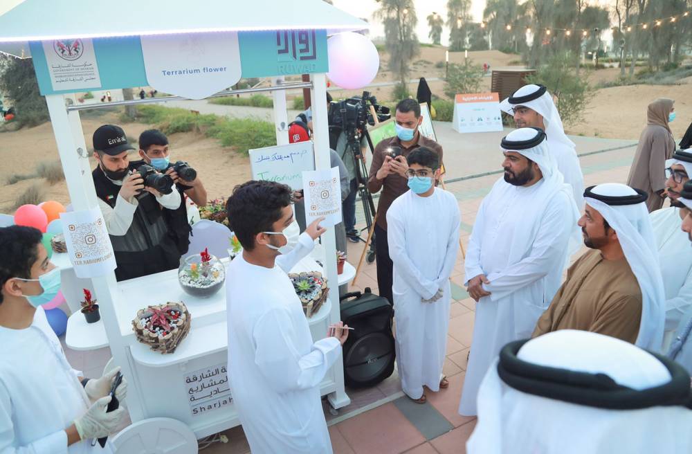 ناشئة الشارقة يحصدون المركز الثاني في مبادرة نجوم الأعمال عن مشروع  تراريوم 