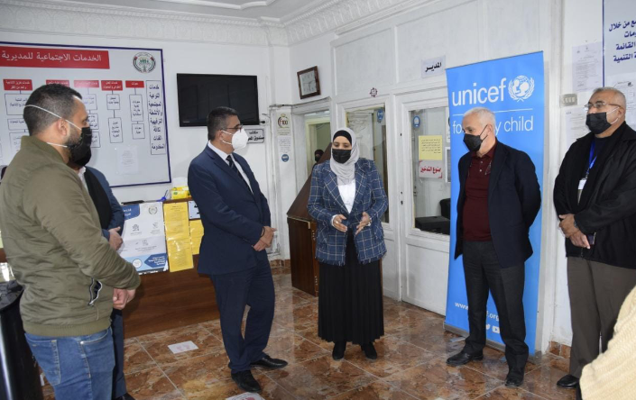 وزير الشؤون الاجتماعية اللبناني يزور وزارة التنمية الاجتماعية وصندوق المعونة الوطنية.