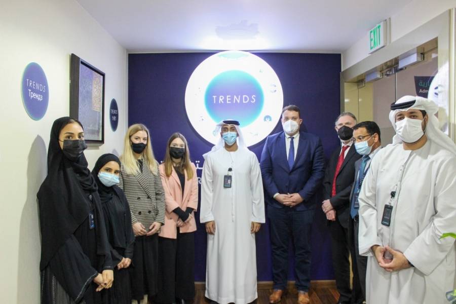 مركز تریندز ومعھد دانوب یبحثان سبل التعاون البحثي  المشترك