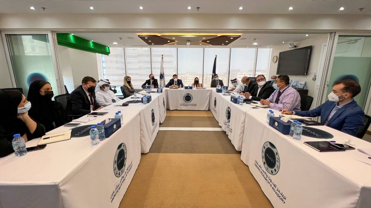 مركز تریندز ومعھد دانوب یبحثان سبل التعاون البحثي  المشترك