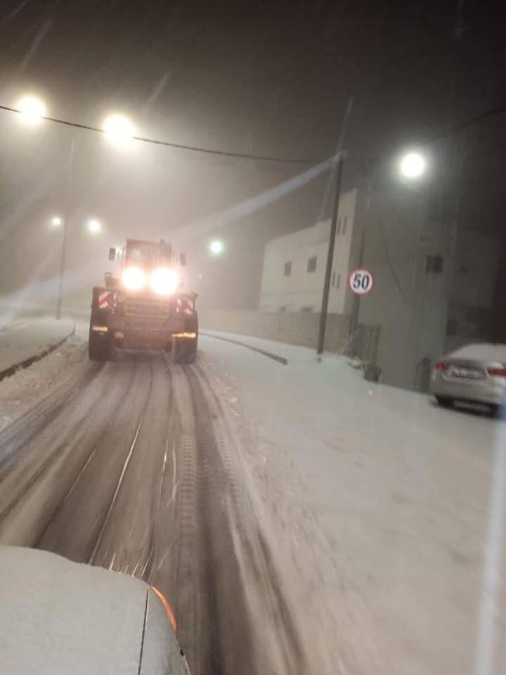 الاشغال: جميع الطرق ضمن الاختصاص في المملكة سالكة