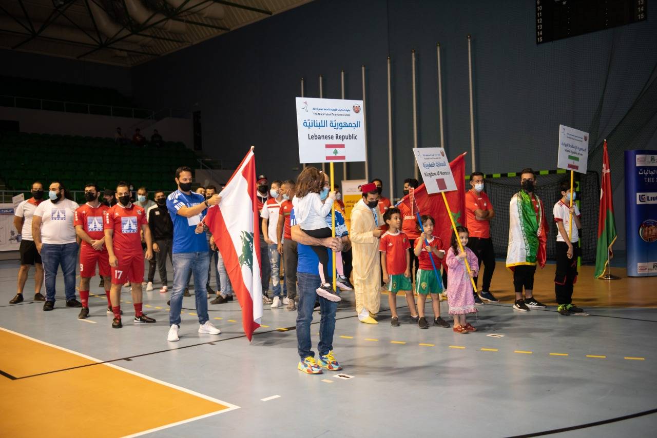 انطلاق بطولة الجاليه الكروية  ( نحبك يا عٌمان )