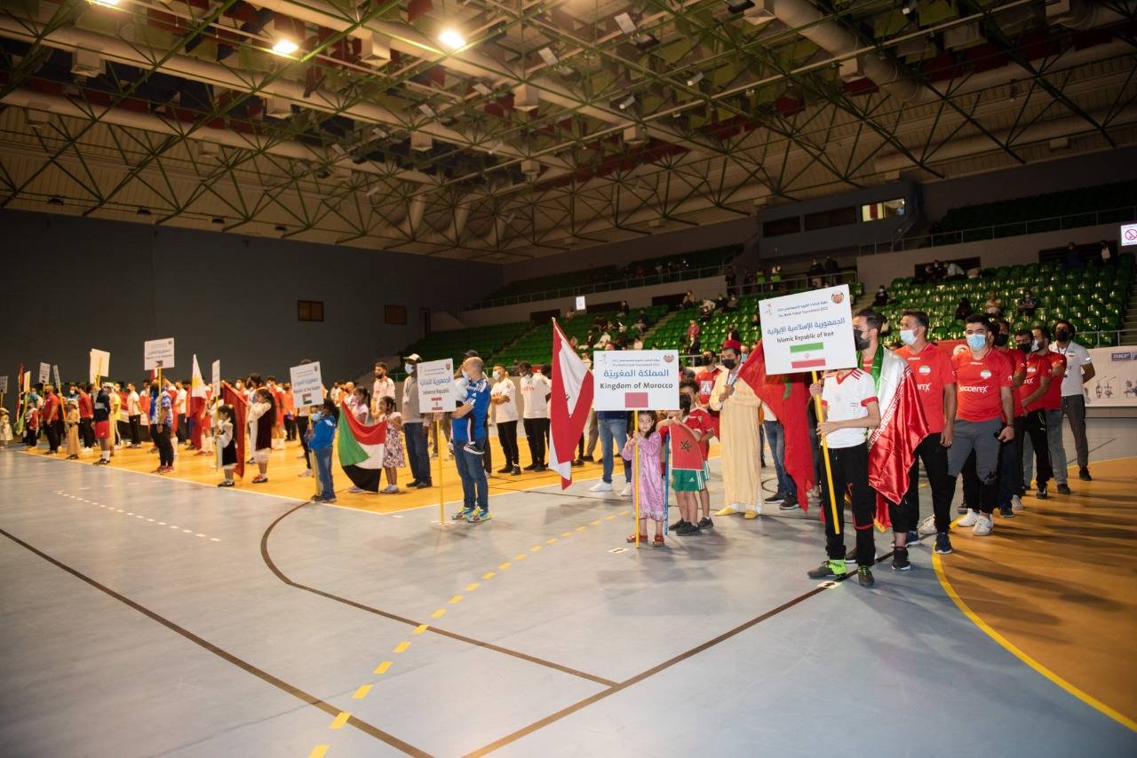 انطلاق بطولة الجاليه الكروية  ( نحبك يا عٌمان )