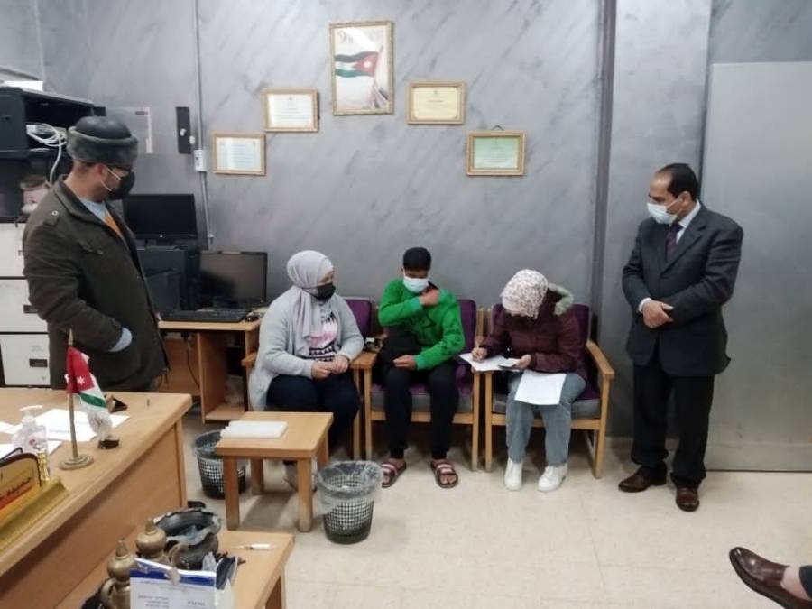 تربية البادية الشمالية الغربية تبدأ حملة تطعيم لطلبة المدارس التابعة لها