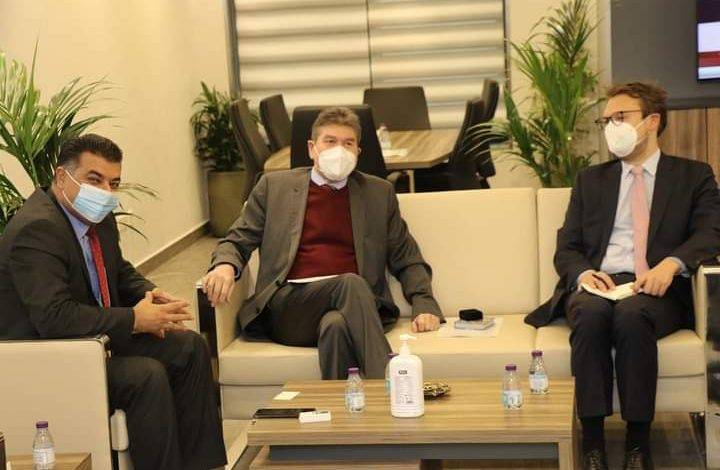 الحنيفات يستقبل السفير الالماني لدى المملكة