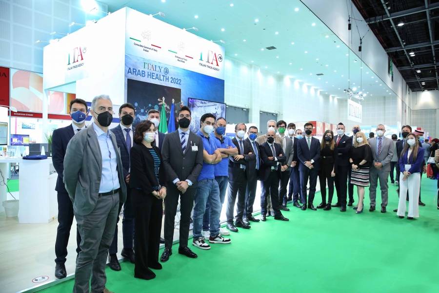 إيطاليا تركز على التكنولوجيا المبتكرة في معرض الصحة العربي من خلال قطاع الأجهزة الطبية التي تبلغ قيمته 17 مليار يورو