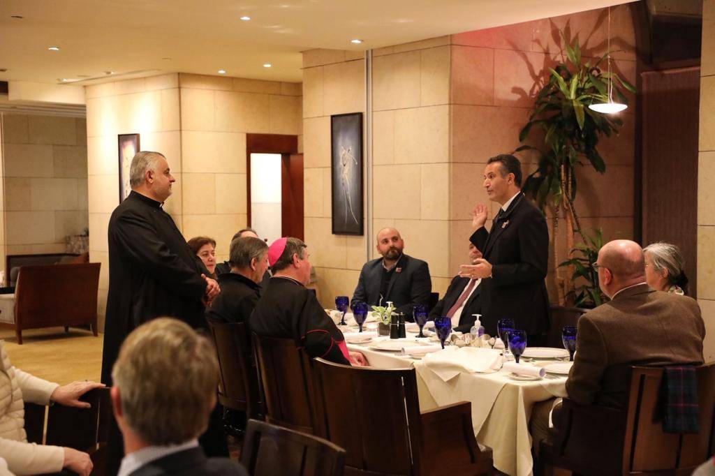 مدراء الحج المسيحي في فرنسا يختتمون جولتهم  في الأردن  