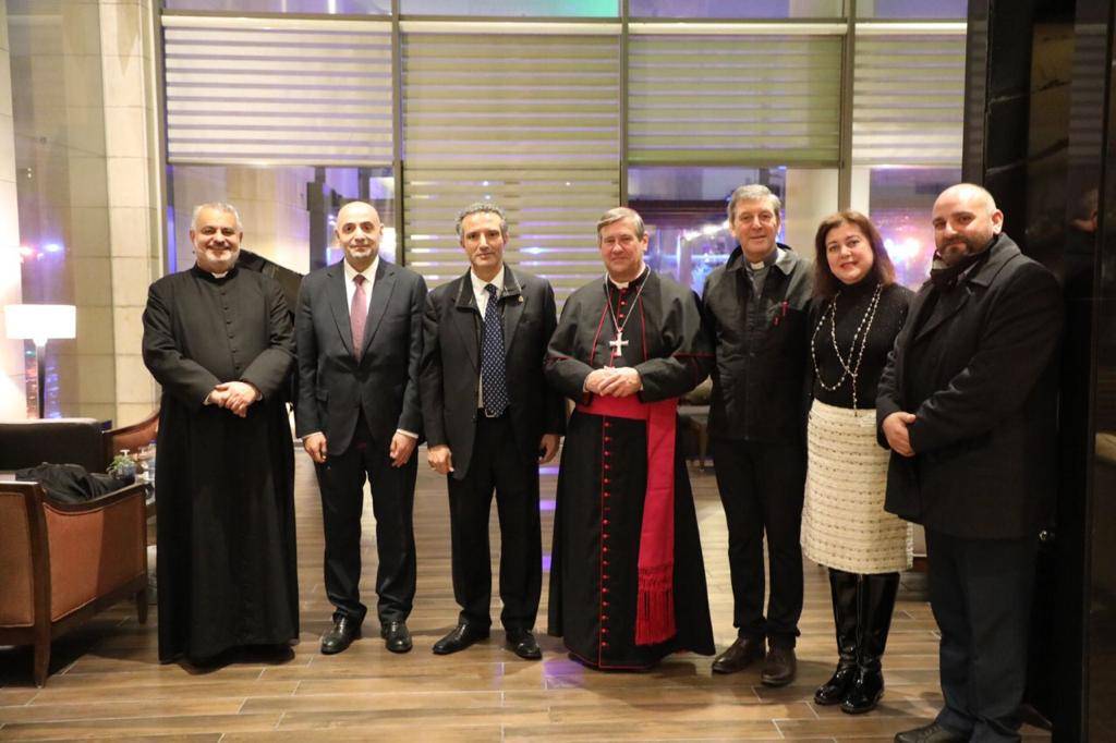 مدراء الحج المسيحي في فرنسا يختتمون جولتهم  في الأردن  