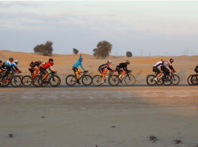 اختتام فعاليات الجولات التحضيرية استعدادًا لتحدي سبينس دبي 92 للدراجات الهوائية