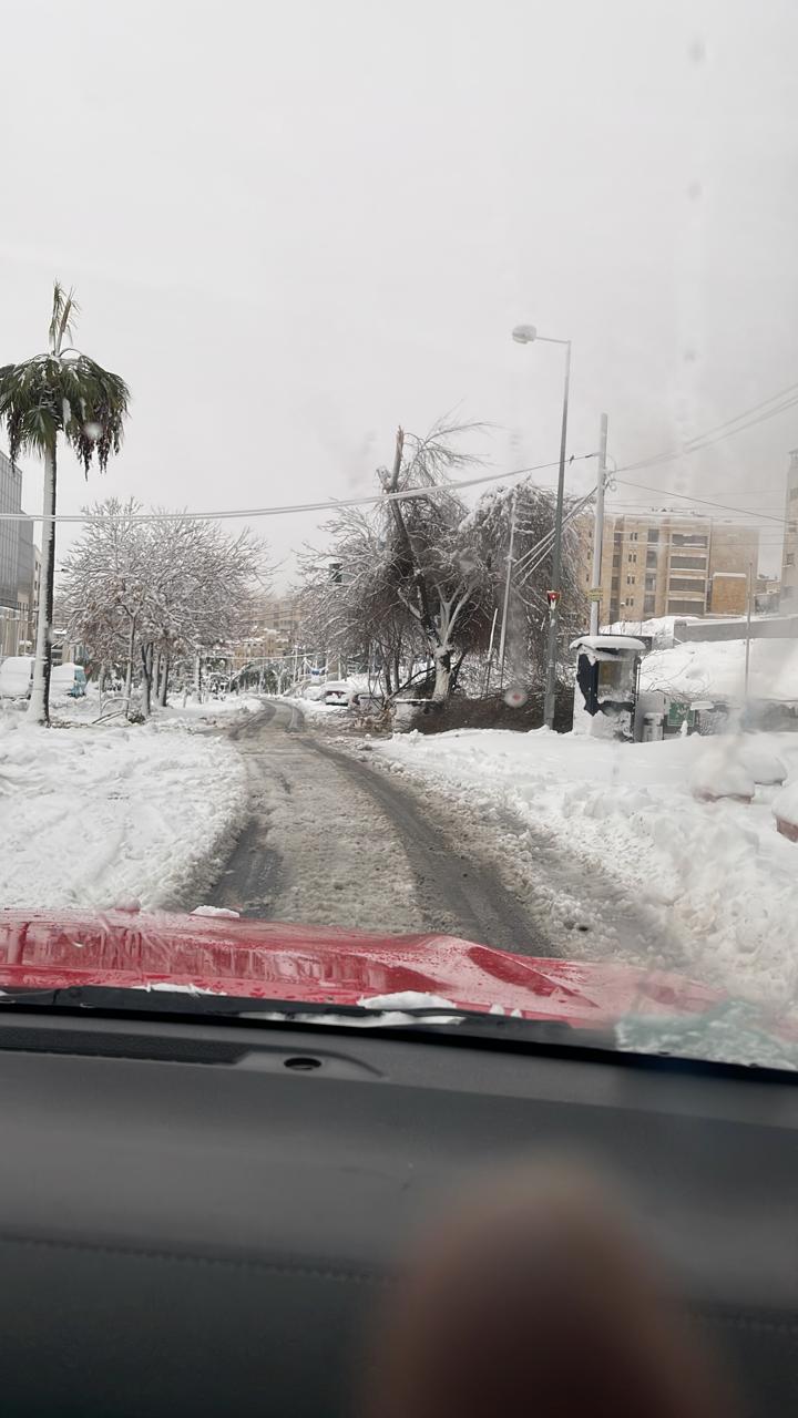 الكهرباء الأردنية: صعوبة في الوصول إلى مواقع الأعطال