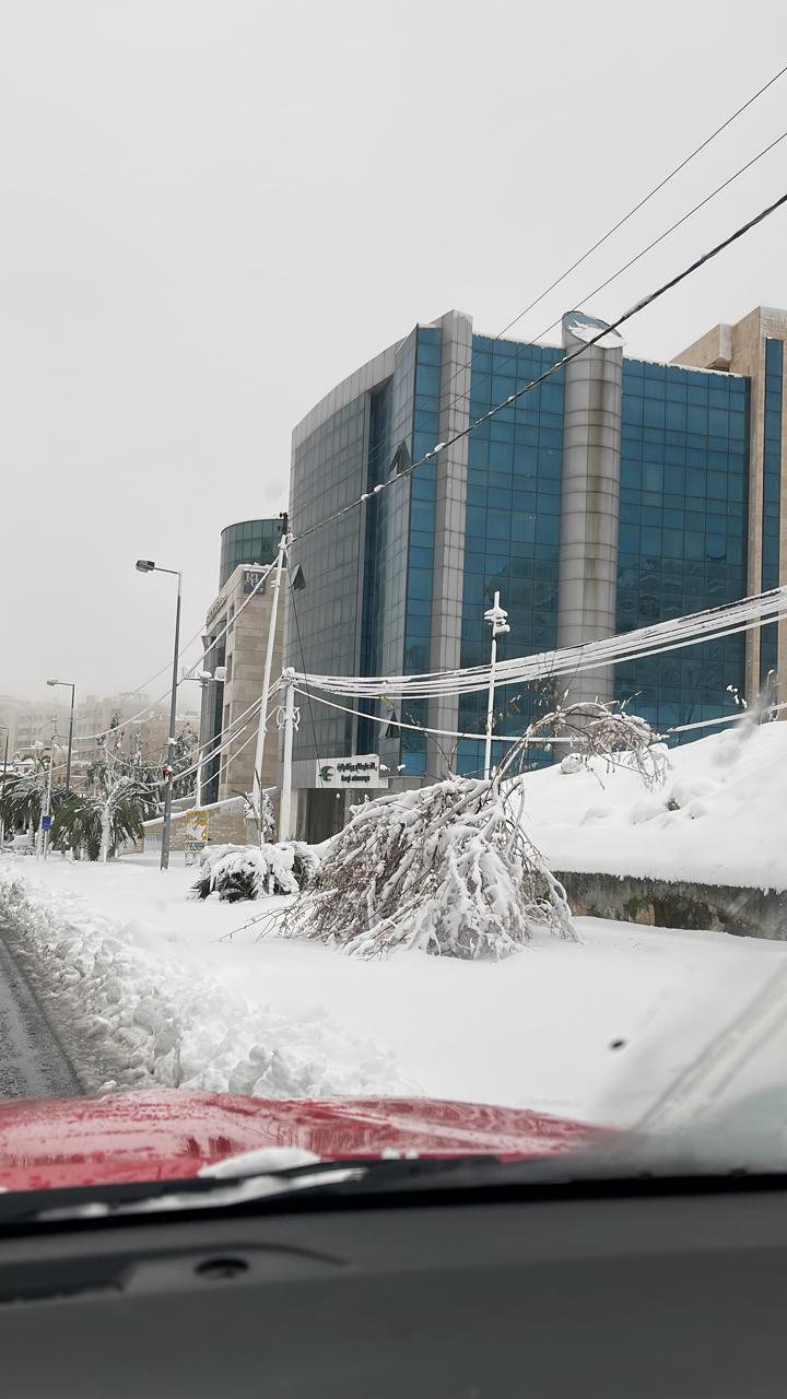 الكهرباء الأردنية: صعوبة في الوصول إلى مواقع الأعطال