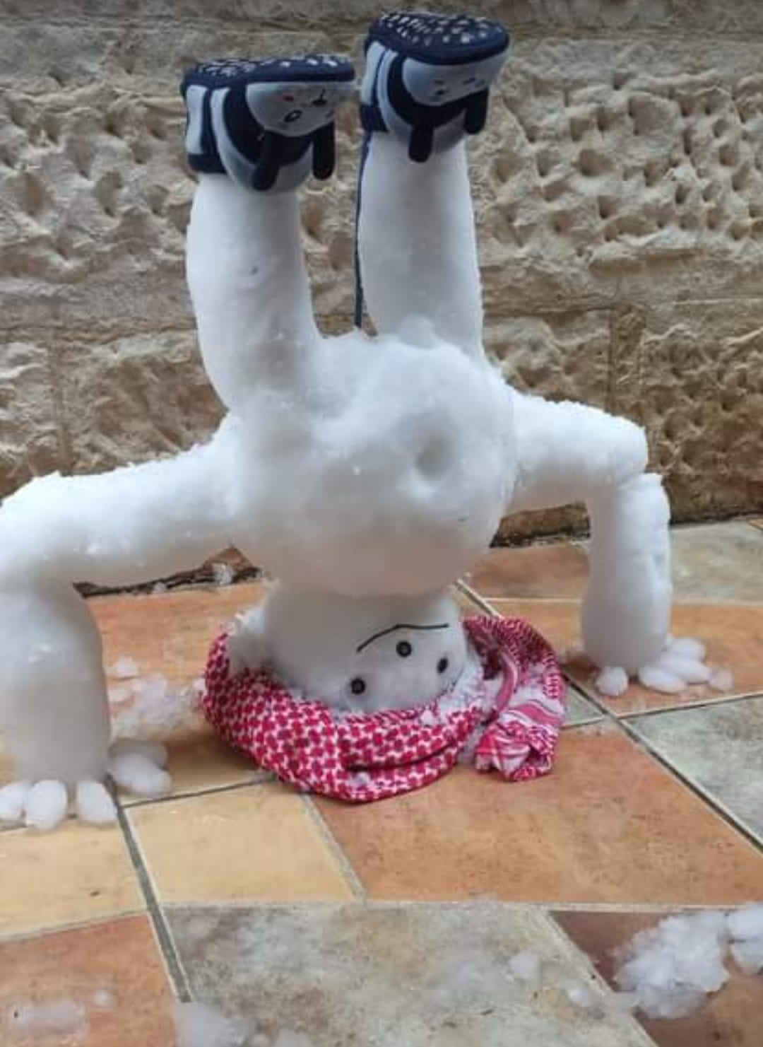 يسرى أبوعنيز  تكتب … الأردنيون يستقبلون الثلوج بالفرح