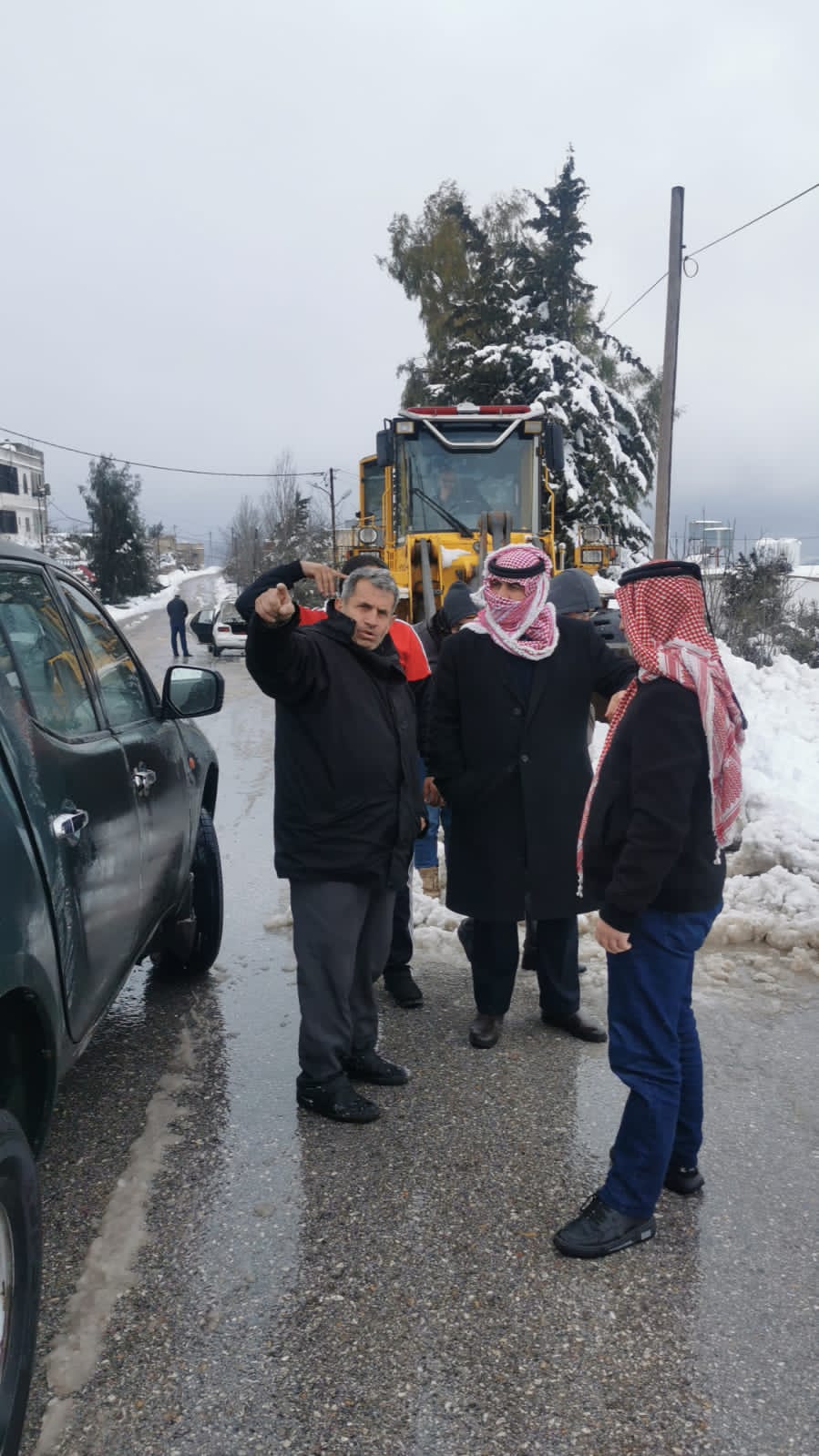 م. القضاة: كل الطرق في عجلون الكبرى مفتوحة ونعمل الآن خارج حدود البلدية 