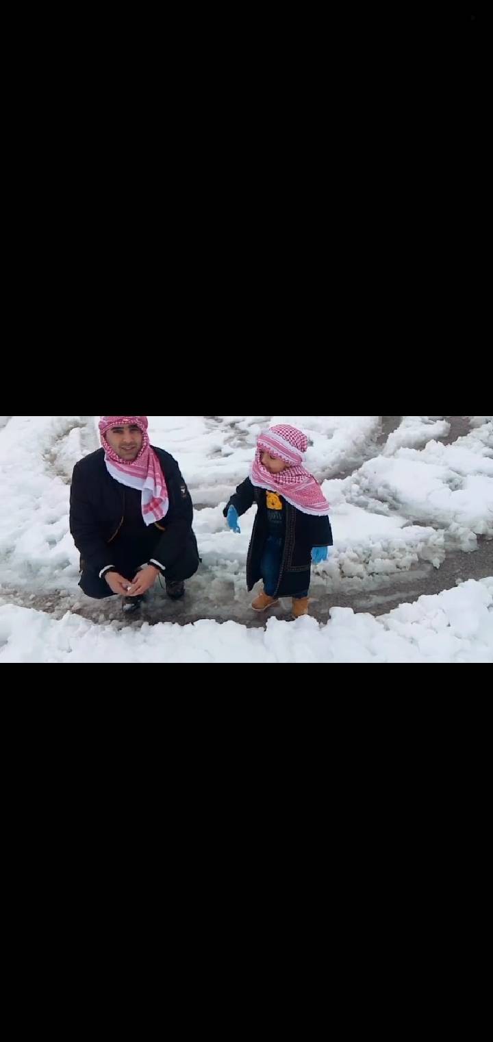 يسرى أبو عنيز تكتب : الأطفال يقلدون الكبار في موجة الثلج