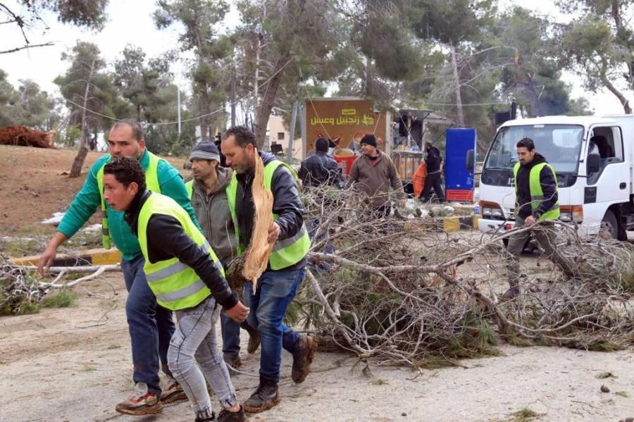 وزير الشباب يشارك بمبادرة المدينة مدينتنا
