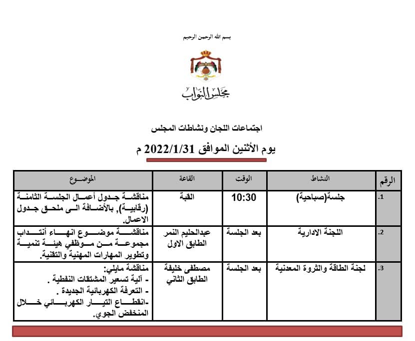 الطاقة النيابية تناقش اليوم انقطاع التيار الكهربائي خلال المنخفض الجوي