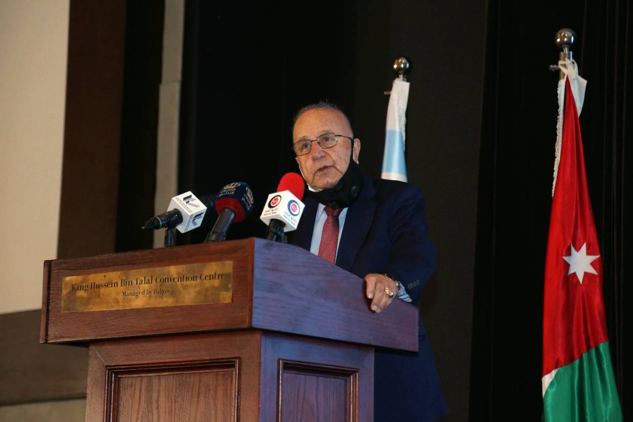 رئيس الوزراء الاسبق عدنان بدران يرعى انطلاق فعاليات مؤتمر التعدين الاردني الدولي التاسع