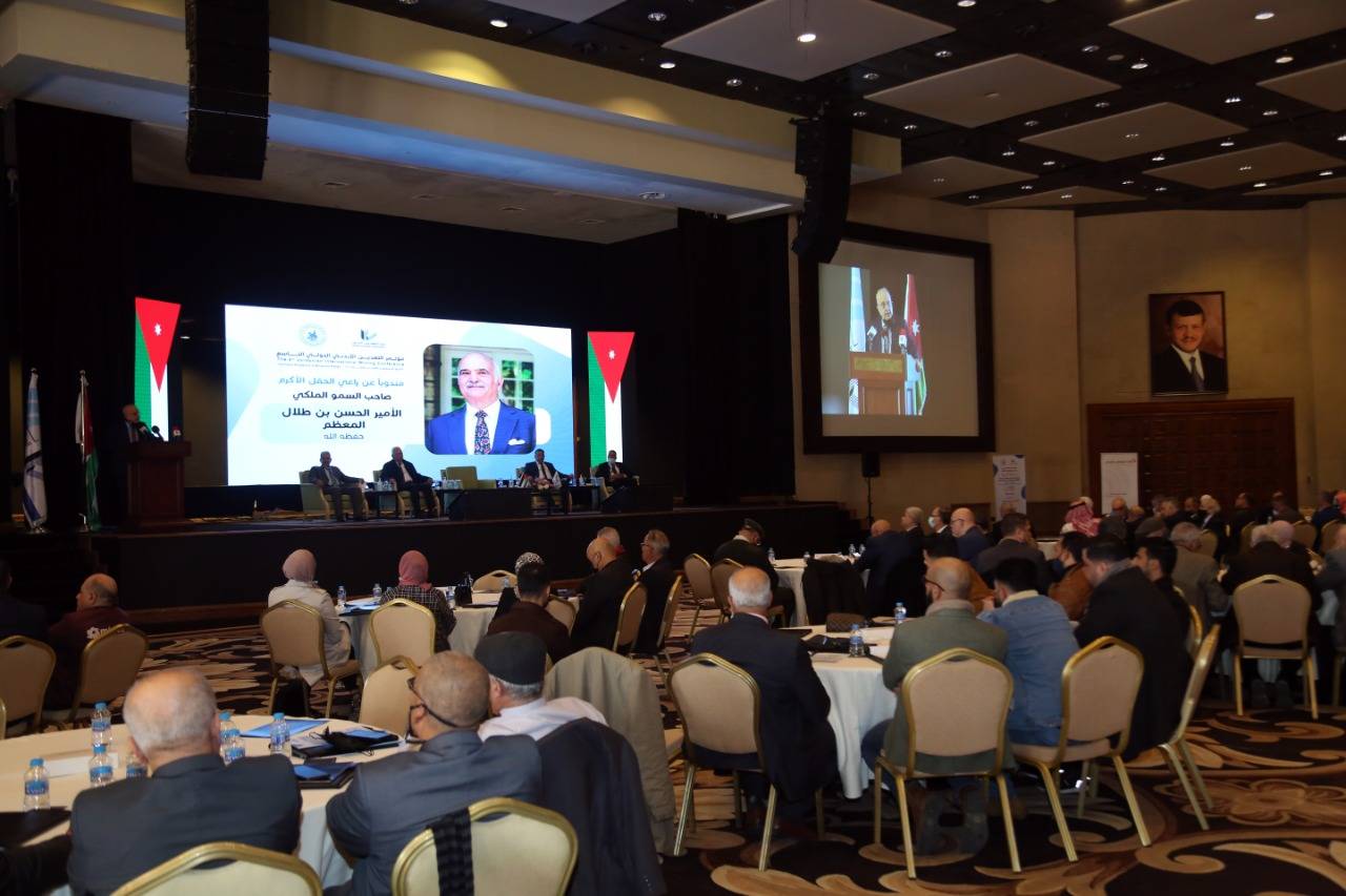 رئيس الوزراء الاسبق عدنان بدران يرعى انطلاق فعاليات مؤتمر التعدين الاردني الدولي التاسع