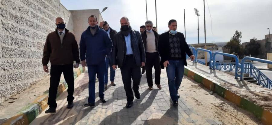 أمين عام وزارة الشباب في زيارة تفقدية لمدينة الأمير محمد للشباب