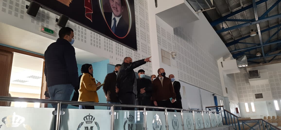 أمين عام وزارة الشباب في زيارة تفقدية لمدينة الأمير محمد للشباب   