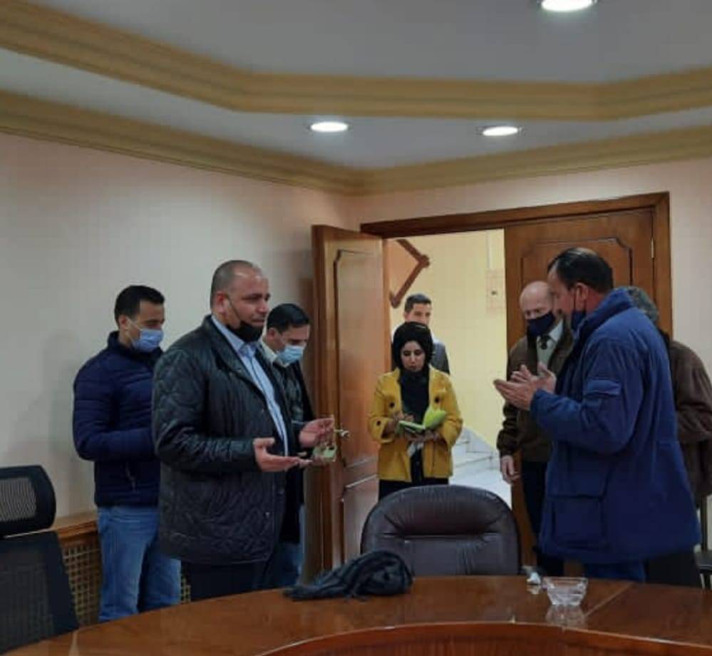 أمين عام وزارة الشباب في زيارة تفقدية لمدينة الأمير محمد للشباب   