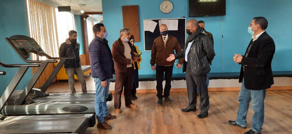 أمين عام وزارة الشباب في زيارة تفقدية لمدينة الأمير محمد للشباب   