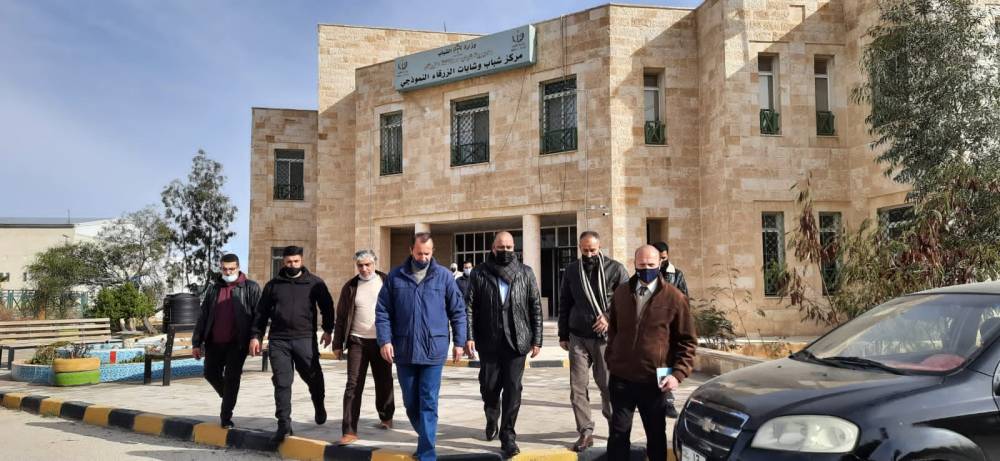 أمين عام وزارة الشباب في زيارة تفقدية لمدينة الأمير محمد للشباب   