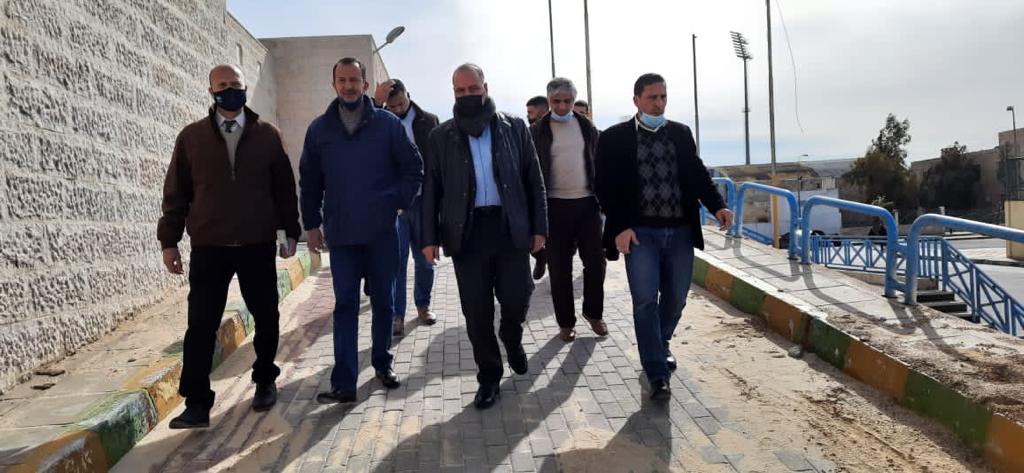 أمين عام وزارة الشباب في زيارة تفقدية لمدينة الأمير محمد للشباب   