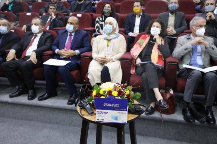 سمو الاميرة بسمة بنت علي تفتتح حاضنة الابتكار وريادة الاعمال بالمركز الوطني للبحوث الزراعية  