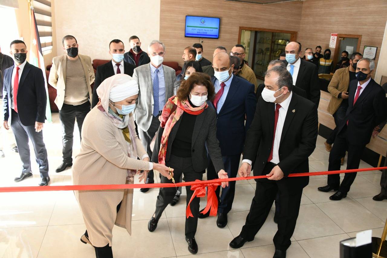 سمو الاميرة بسمة بنت علي تفتتح حاضنة الابتكار وريادة الاعمال بالمركز الوطني للبحوث الزراعية  