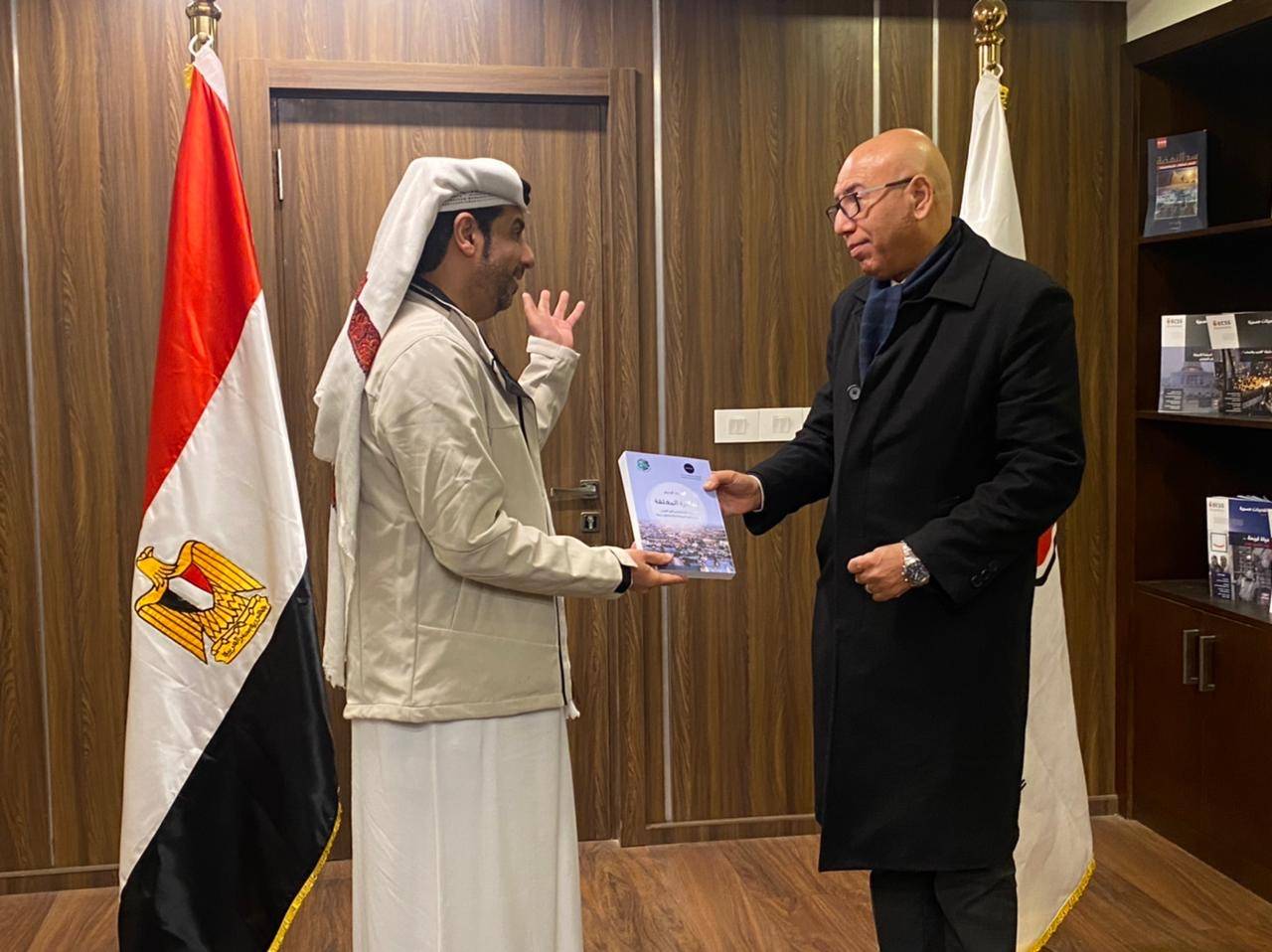 تريندز والمصري للفكر يبحثان التعاون في مجالات البحث العلمي والتدريب