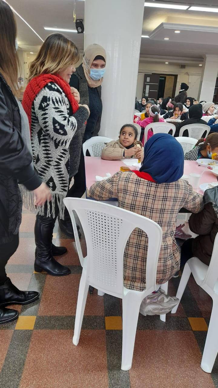 حفل غداء ل400 طفل من أطفال مؤسسة الدكتور محمد خالد الاجتماعية في لبنان