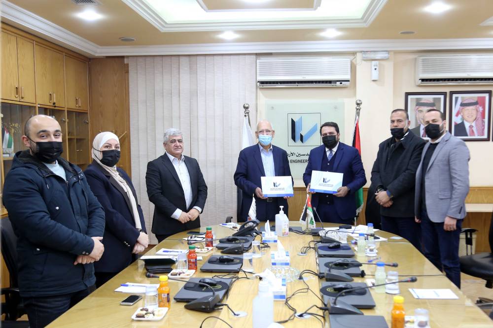 اتفاقية تعاون بين نقابة المهندسين وشركة عابور للطاقة