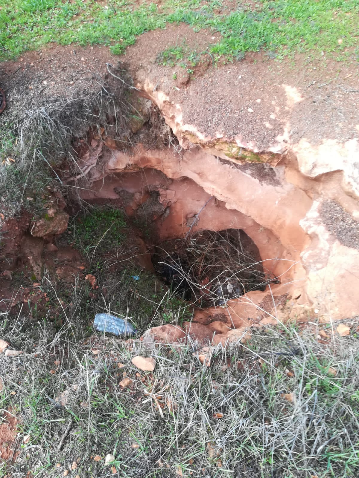 بإشراف المتصرف المجالي : ردم 7 آبار عميقة في الرمثا .. فيديو 