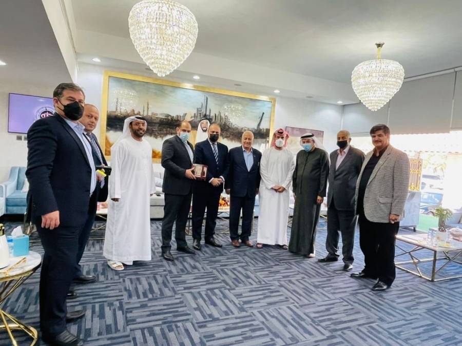 القطارنه يلتقي اعضاء مجلس رجال الأعمال الأردني _ الإماراتي