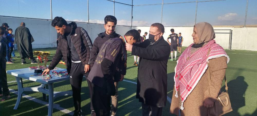 معهد الرياديين يرعى بطولة الهواشم منارتنا ضمن حملة اردن الريادة والعطاء  