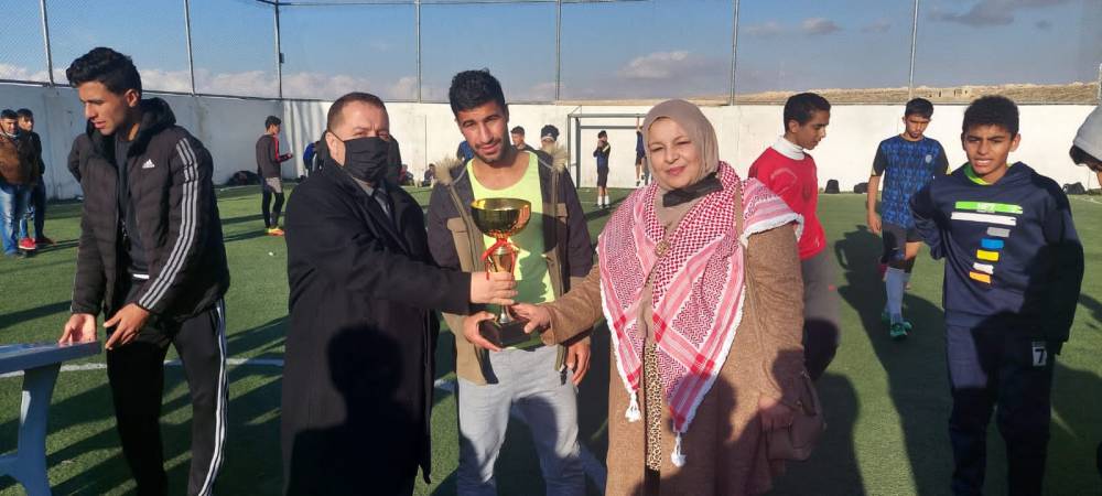 معهد الرياديين يرعى بطولة الهواشم منارتنا ضمن حملة اردن الريادة والعطاء  
