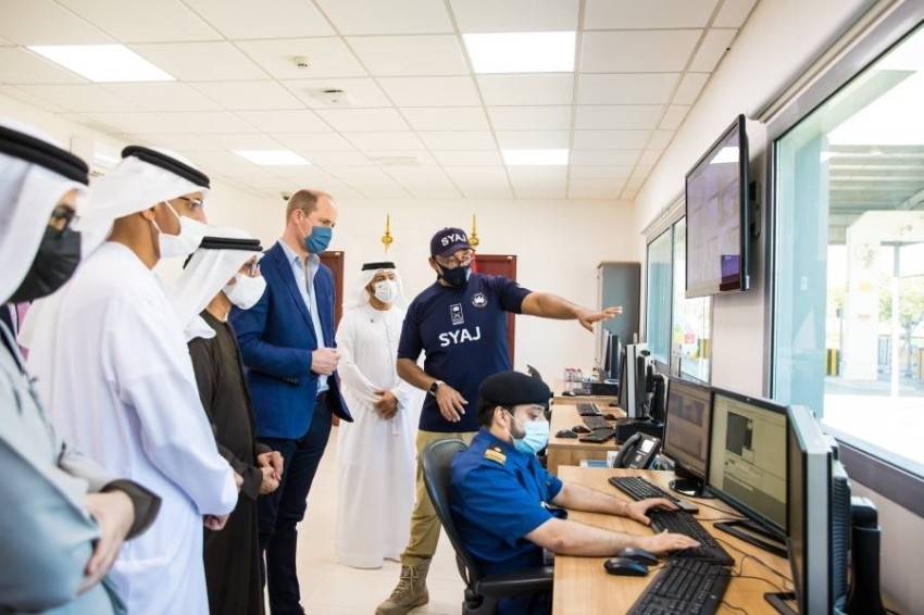 الأمير ويليام يطّلع على جهود شركاء مبادرة متحدون من أجل الحياة البرية  في دبي 