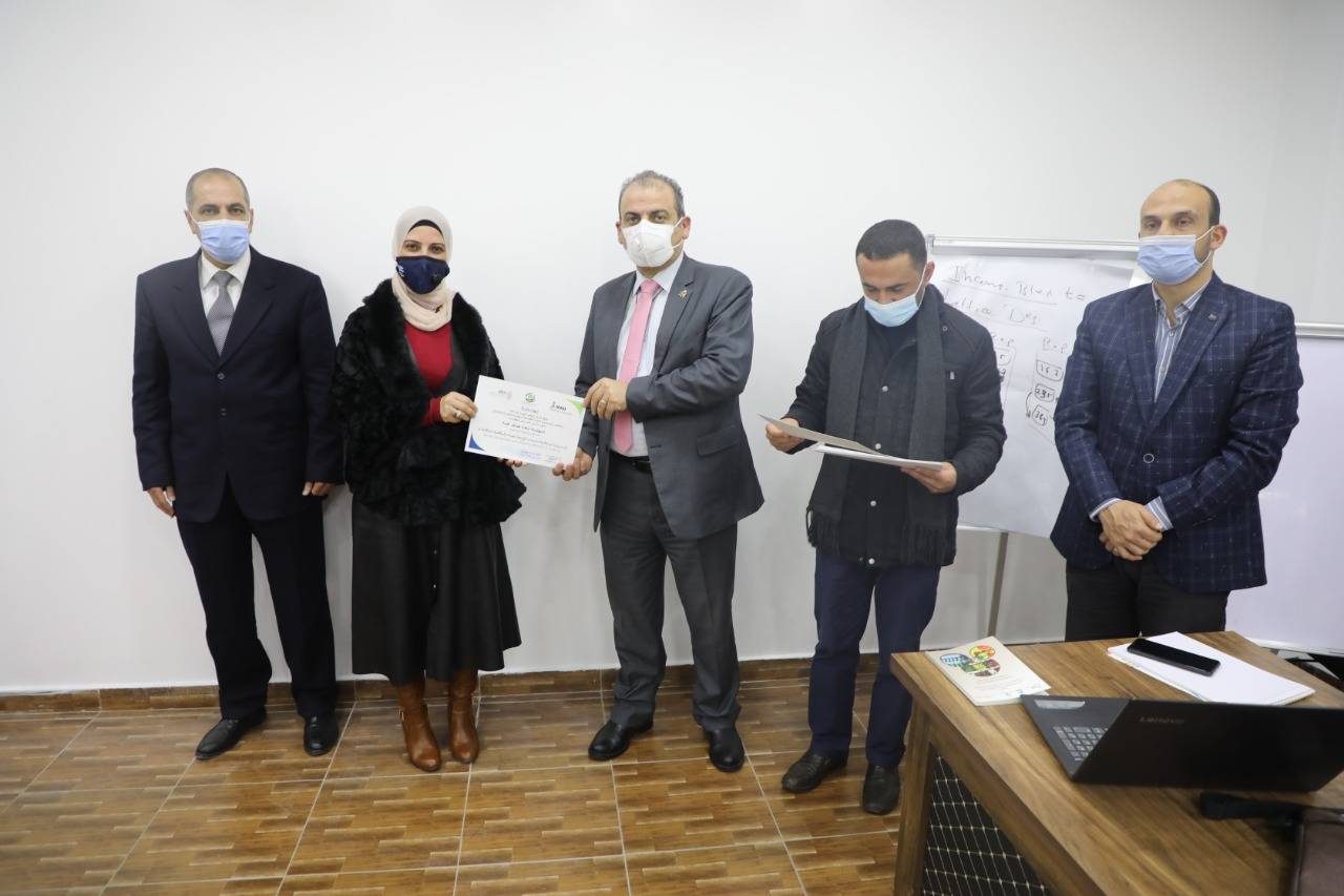 حداد يرعى حفل تخريج دورة متقدمة للمهندسين الزراعيين  
