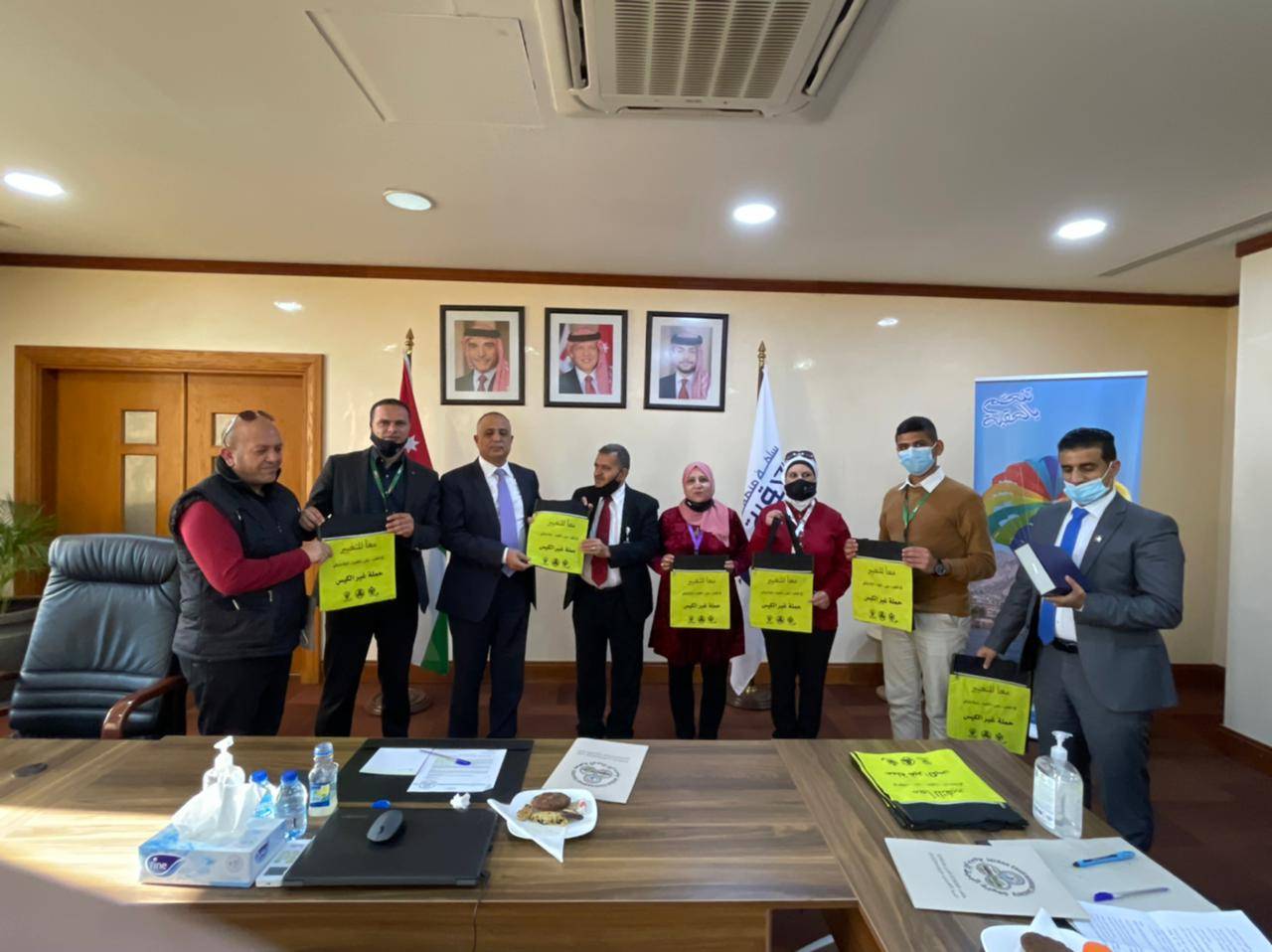 البخيت يطلق حملة غير الكيس الرسمية لجمعية البيئة في العقبة 