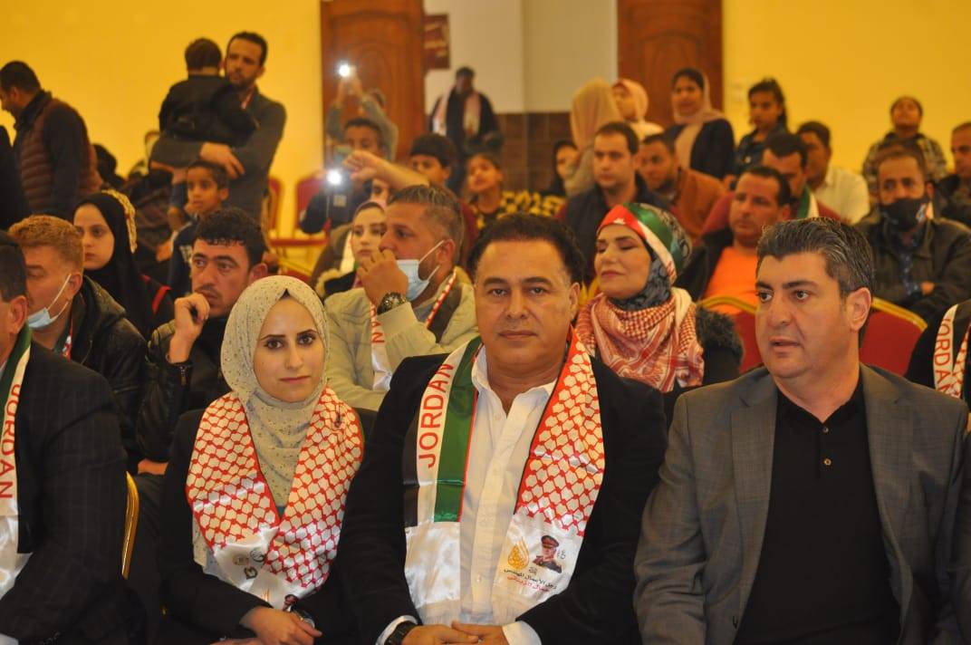 فعاليات وطنية بمناسبة عيد ميلاد قائد الوطن  في اربد  