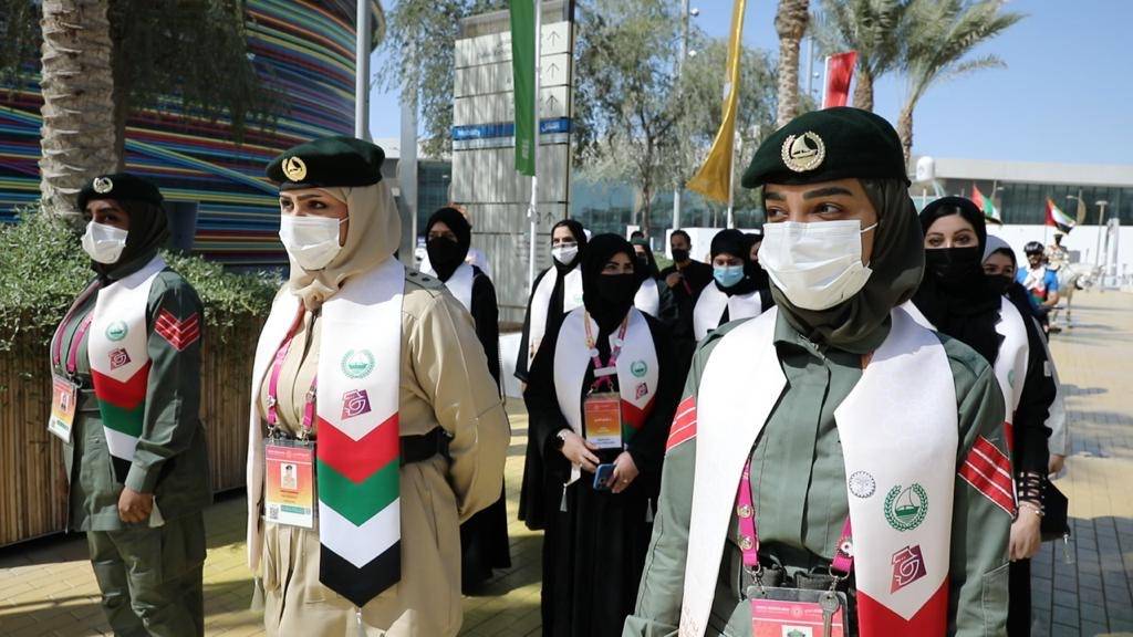 المجلس  النسائي لشرطة  دبي تحتفي بأسبوع ام الامارات في اكسبو2020 