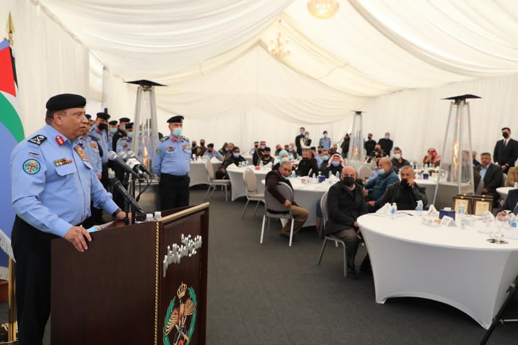 مديرية الأمن العام تحتفل بيوم الوفاء للمتقاعدين العسكريين والمحاربين القدامى