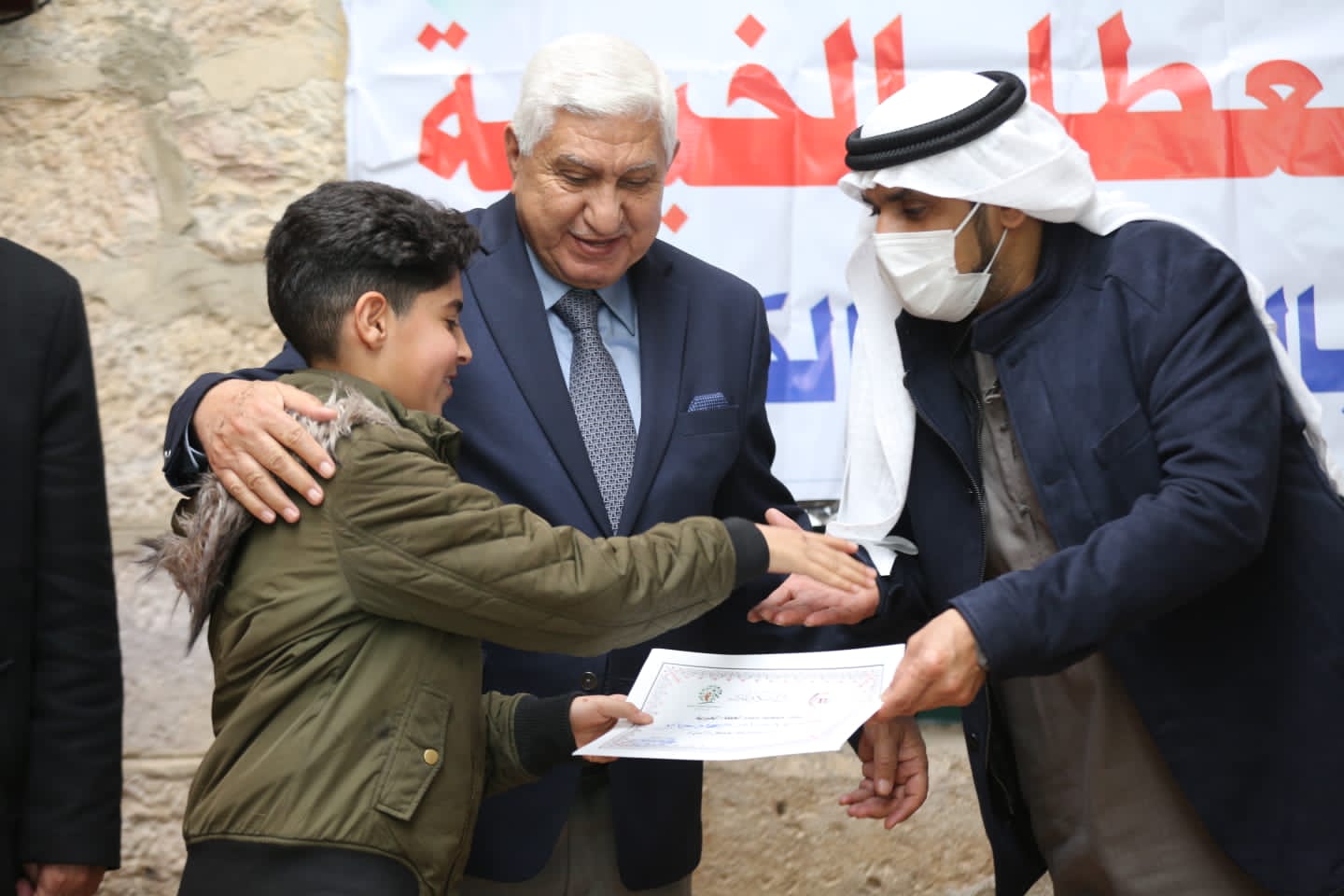 جمعية وسام العطاء تكرم الأيتام وأمهاتهم بمادبا بمناسبة الاعياد الوطنية 